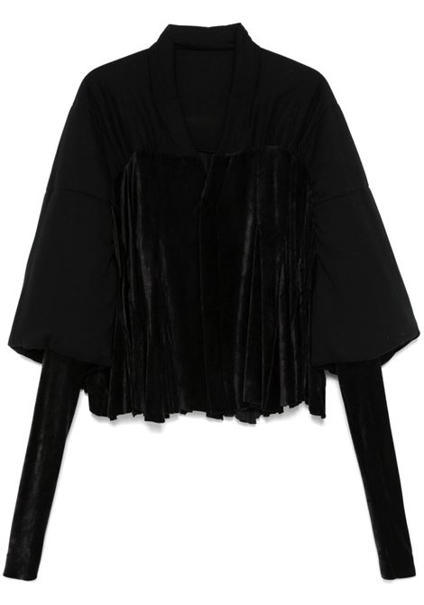Giacca crop Duvetessa in nero Rick owens lilies - donna RICK OWENS LILIES | LI02D5710RVVST109